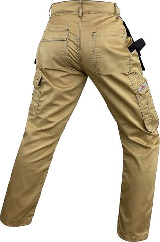 Notus Men’s Workwear Tactical Cordura Knee Construction Utility Cargo Work Trousers Pants with Holster Pockets in Saudi Arabia