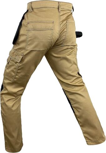 Notus Men’s Workwear Tactical Cordura Knee Construction Utility Cargo Work Trousers Pants with Holster Pockets in Saudi Arabia
