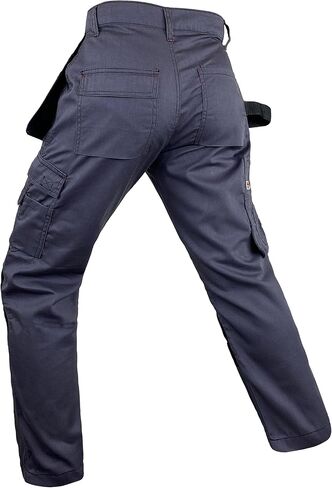 Notus Men’s Workwear Tactical Cordura Knee Construction Utility Cargo Work Trousers Pants with Holster Pockets in Saudi Arabia