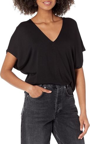 Vince Women's Dbl V-Neck Popover in Saudi Arabia
