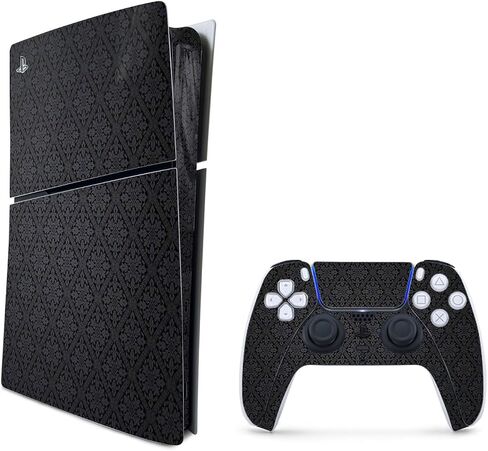 غلاف MightySkins متوافق مع حزمة إصدار القرص النحيف لجهاز Playstation 5 - العلم الأمريكي | غطاء ملتف واقٍ ومتين وفريد ​​من نوعه من الفينيل | سهل التطبيق | صنع في الولايات المتحدة الأمريكية in Saudi Arabia