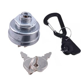 Starter Ignition Key Switch w/3 Keys & Keychain Compatible with Cub Cadet Z-Force 15 18 42 44 48 50 60 Enforcer 44 48 50 Recon 48 60 Z-Wing 48 ZT54 ZT60