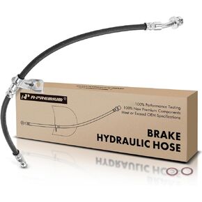 A-Premium Front Driver Brake Hydraulic Hose Compatible with Select Kia Models - Soul 2014-2018, Soul EV 2015-2018 - Replace# 58731B2000