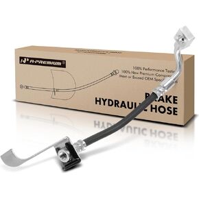 A-Premium Rear Passenger Outer Brake Hydraulic Hose Compatible with Hummer Models - H2 2003 2004 2005 2006 2007 - Replace# 15852644