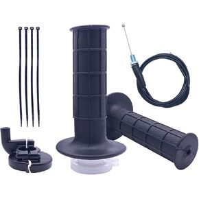 مقبض مقود الدراجة وكابل الخانق ومشبك مبيت الخانق لدراجة كولمان CT200U Trail 200 Mini 196cc وهوندا CR80 CR60 CR85 CR125 CR250 in Kuwait