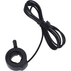 Thumb Throttle Speed Control, 3 Wires Speed Control Throttles for E-Bike Electric Scooters, Ebike Thumb Throttle, Universal for Left/Right Handle