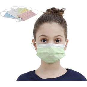 VIOLA Disposable 3-Layer Protective Earloop Face Masks for Kids (30-pcs)