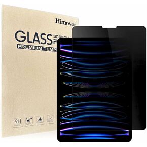 Anti-Spy Tempered Glass Film for iPad Pro 11 inch, iPad Air 5th / ipad Air 4th 10.9 inch, Privacy Screen Protector, Anti-Scratch, Anti-Shock