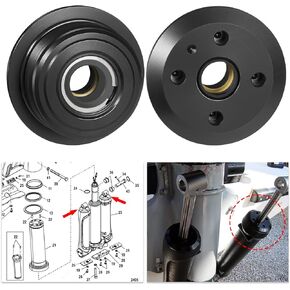 2PC Trim Cap for Mercury Outboard 200HP 225H 250HP 275HP 300HP 350HP 400HP Verado/Verado Pro 6Cyl. 2.6L 4.6L v8# 8M0118299 896157A01