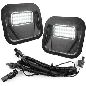 Led Tailgate Step Light Truck bed Multi-Pro Lamp Kit accessories Replace for GMC Sierra 1500 2500 HD 3500 HD 2020-2021 Chevrolet Silverado 1500 2500 HD 3500 HD 2020 (Two Sets)