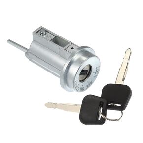 69057-35070 W/O Tilt Steering Wheel Ignition Switch Cylinder Lock Steering Lock Cylinder w/Key NO Chip for Toyota 4Runner for Toyota Tacoma Floor Shift/Metal / 1 Set