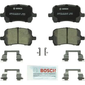 BOSCH BC1160 QuietCast Premium Ceramic Disc Brake Pad Set - Compatible With Select Chevrolet Cobalt, HHR, Malibu; Pontiac G5, G6; Saturn Aura; FRONT