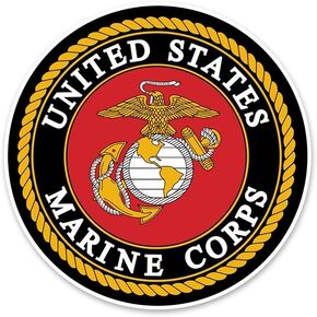 U.S. Marine Corps Car Decal / Sticker