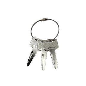 A5160 91A07-01910 lgnition Keys Replacement for Mitsubishi Caterpillar CAT Forklift Series (3 Pack)