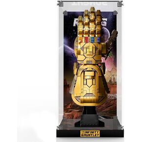 علبة عرض أكريليك لمجموعة بناء Lego 76191 Infinity Gauntlet القابلة للتجميع، صندوق عرض شفاف مقاوم للغبار (مجموعة Lego غير متضمنة) in Kuwait