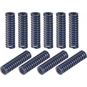 uxcell 3D Printer Die Spring, 20pcs 8mm OD 30mm Long Spiral Stamping Light Load Compression Mould Die Springs for 3D Printer Electric Part, Blue