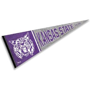 Kansas State Wildcats Pennant Throwback Vintage Banner
