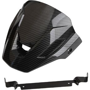 Motorcycle Carbon Fibre Decorative Windshield Fit for Honda Grom msx 125 2016-2020 SF Windscreens Wind Deflectors