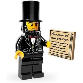The Lego Movie - Abraham Lincoln Minifigure by LEGO