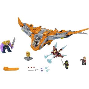 Lego 76107 Marvel Avengers Thanos Ultimate Battle Playset, The Guardian's Ship, Iron Man, Star-Lord, Gamora & Thanos Action Figures, Superhero Toys for Kids