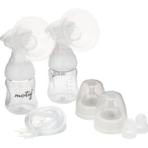 Motif Medical، مجموعة إعادة الإمداد الملتوية، قطع غيار لمضخة الثدي الملتوية، الأمومة، ملحقات ضخ الثدي شفاف