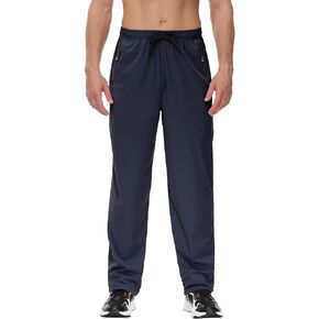 Butrends Men's Lightweight Hiking Pants Quick Dry Outdoor Athletic Pants for Jogger Running Fishing with Zipper Pockets