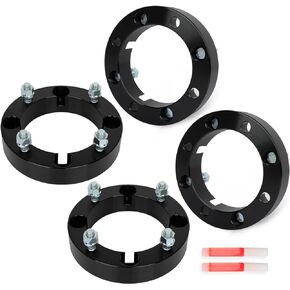 SCITOO 2Pcs 1.5 inch Wheel Spacers 4X156 to 4X156 with Studs 12x1.5 Bore 131mm Compatible with for General 1000 EPS 2016-2020, for General 1000 EPS Deluxe 2016-2022