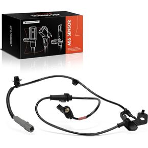 A-Premium ABS Wheel Speed Sensor Compatible with Hyundai Models - Tiburon 2003-2004 - Front Right Passenger Side, Replace# 95670-2C100, 956702C100