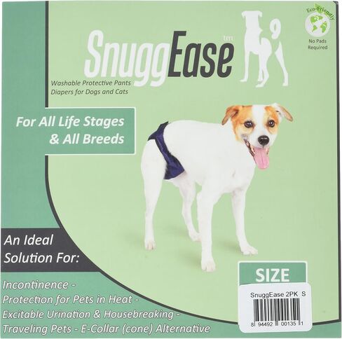 Integrated Pet Solutions SnuggEase Washable Dog Diaper, XX-Small in Saudi Arabia