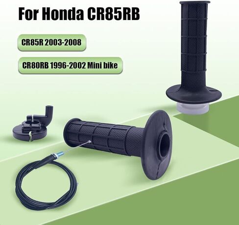 مقبض مقود الدراجة وكابل الخانق ومشبك مبيت الخانق لدراجة كولمان CT200U Trail 200 Mini 196cc وهوندا CR80 CR60 CR85 CR125 CR250 in Kuwait