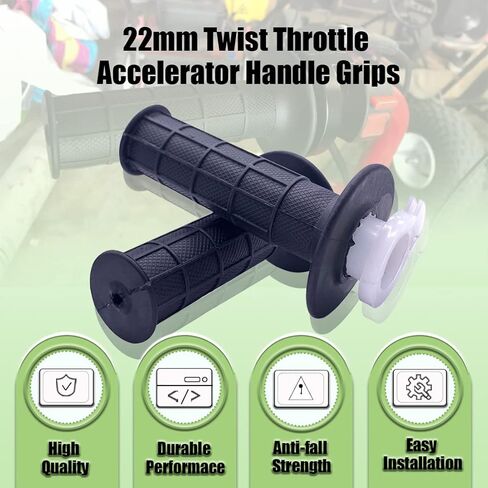 مقبض مقود الدراجة وكابل الخانق ومشبك مبيت الخانق لدراجة كولمان CT200U Trail 200 Mini 196cc وهوندا CR80 CR60 CR85 CR125 CR250 in Kuwait