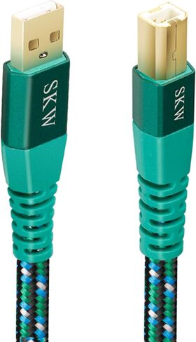 كابل طابعة USB من سلسلة HCW من مستوى الإدخال USB A إلى USB B كابل فك تشفير DAC بطول 3 أقدام/1 متر in Kuwait