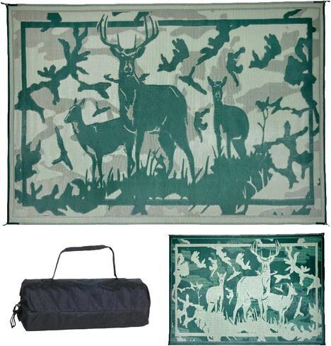 Stylish Camping HC8114 Desert Camo/Green 8'x11' Camo Deer Mat, 1 Pack in Saudi Arabia
