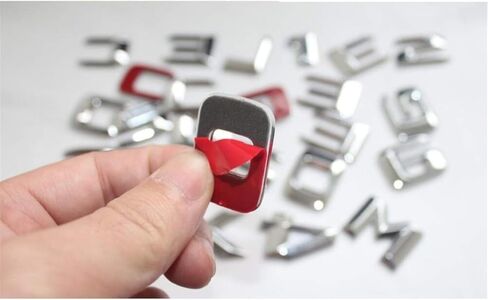 الكروم سيارة جذع رسائل شارة شعار شعارات لمرسيدس بنز E43 E55 E63 AMG E200 E250 E300 E320 E350 E400 E180 4MATIC CDI (E260) in Kuwait