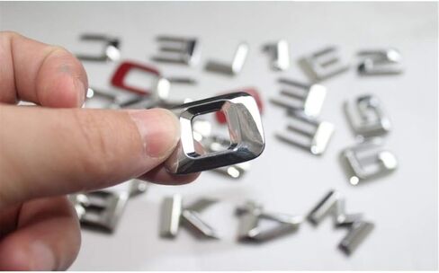 الكروم سيارة جذع رسائل شارة شعار شعارات لمرسيدس بنز E43 E55 E63 AMG E200 E250 E300 E320 E350 E400 E180 4MATIC CDI (E260) in Kuwait