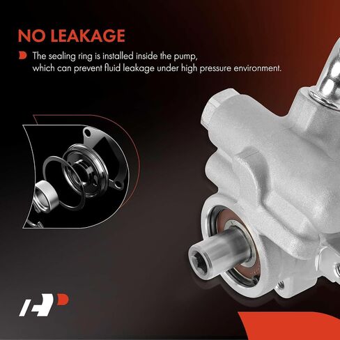 A-Premium Power Steering Pump Compatible with Jeep Wrangler 1991-1995, Cherokee 1991-1996, Comanche 1991-1992, L4 2.5L Gas, Replace # 52006396 in Saudi Arabia