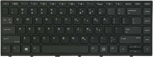 AUTENS Replacement US Keyboard for HP Probook 430 G5 / 440 G5 / 445 G5/ 640 G4 / 645 G4 / 640 G5 Laptop (Backlight, Back) in Kuwait