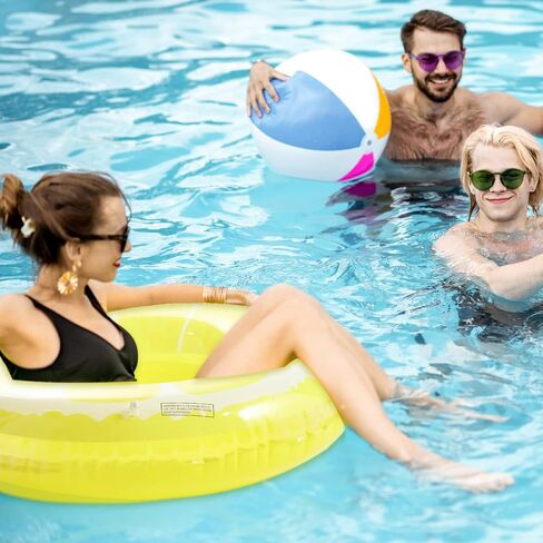 6 Pieces Inflatable Pool Floats Fruits Swim Tubes Rings Pool Floaties Swimming Pool Toys Inflatable Pool Tube Pool Rings for Kids Adults Beach Outdoor Swimming Pool Party Decorations Supplies in Saudi Arabia