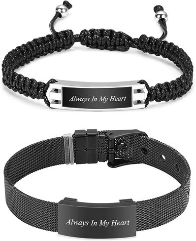 مجوهرات حرق الجثث سوار الجرة للرماد للنساء والرجال رماد تذكار تذكاري ضبط سوار الإسورة in Kuwait