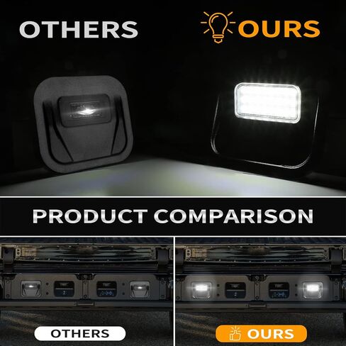 Led Tailgate Step Light Truck bed Multi-Pro Lamp Kit accessories Replace for GMC Sierra 1500 2500 HD 3500 HD 2020-2021 Chevrolet Silverado 1500 2500 HD 3500 HD 2020 (Two Sets) in Saudi Arabia