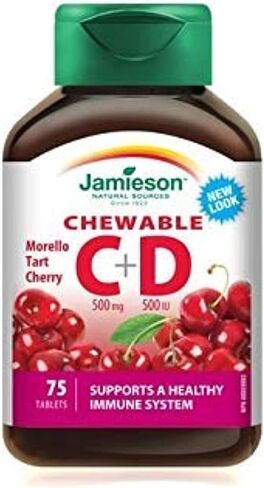 Vitamin C & D- 500 Mg- 75 Tablets in Saudi Arabia