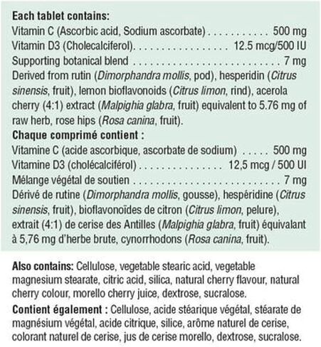 Vitamin C & D- 500 Mg- 75 Tablets in Saudi Arabia