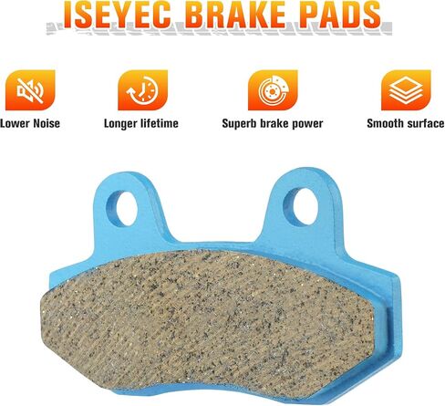 Front Ceramic Brake Pads Set for Kawasaki Brute Force 750 2005-2022/650 2006-2013, 2 sets Front Brake Pads in Saudi Arabia