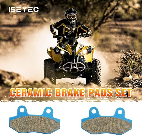 Front Ceramic Brake Pads Set for Kawasaki Brute Force 750 2005-2022/650 2006-2013, 2 sets Front Brake Pads in Saudi Arabia