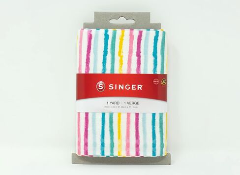 Singer Fabrics, 100% Cotton, Multi Stripe, 1 Yard Cut in Saudi Arabia
