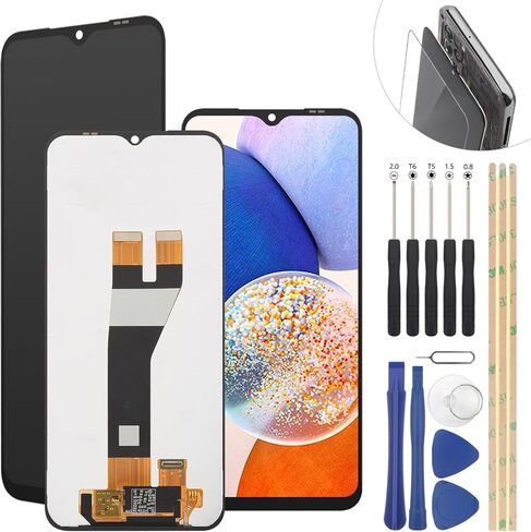 LCD Display for Samsung Galaxy A14 5G Screen Replacement for Samsung A146U Screen Touch Digitizer Assembly with Repair Tools (A146U A146P) in Saudi Arabia