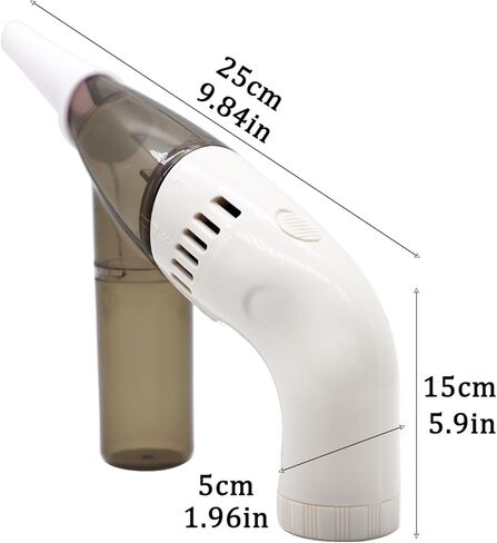 آلة شفط الخرز الكهربائية، آلة شفط يدوية، مكانس كهربائية صغيرة للسيارة، آلة شفط الخرز المحمولة لصنع المجوهرات (أزرق) in Kuwait