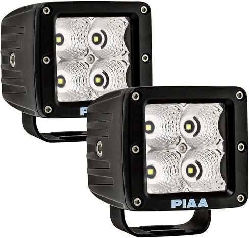 PIAA 26-06303 QUAD CUBE LED LIGHT KIT, FLOOD BEAM Black 3" in Saudi Arabia