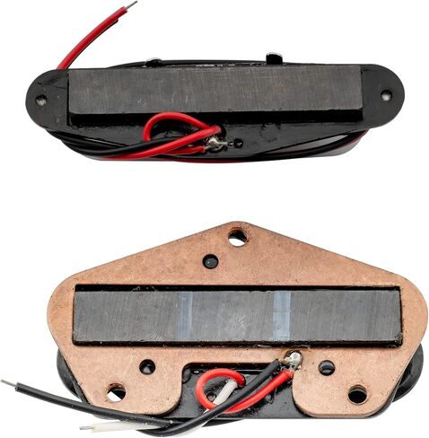 Musiclily Vintage Single Coil Pickup Tele Bridge Pickups for Fender Telecaster Electric Guitar Parts, Black in Saudi Arabia