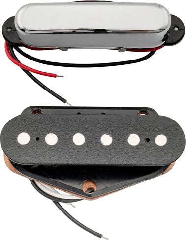 Musiclily Vintage Single Coil Pickup Tele Bridge Pickups for Fender Telecaster Electric Guitar Parts, Black in Saudi Arabia